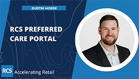 RCS Preferred Care Portal Webinar. Headshot of Dustin Morse.