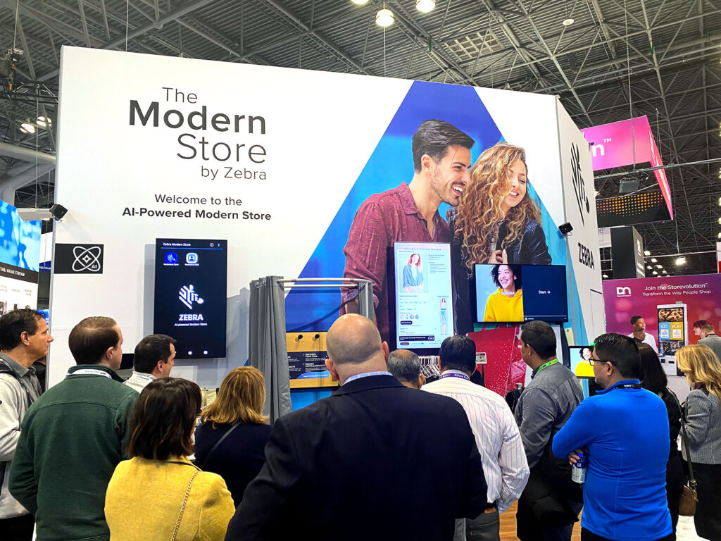 Zebra presentation of the Modern Store at NRF 2025