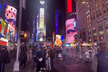 Time Square in New York.