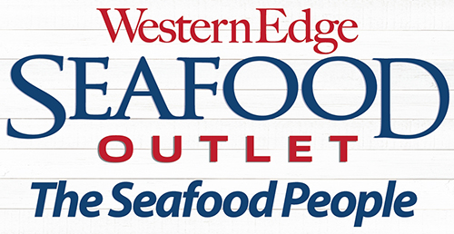 Western Edge Seafood Outlet logo. The Seafood People.